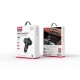 FM - трансмітер XO BCC08 Car Charger with Ambient Light PD 2USB 3.1A black