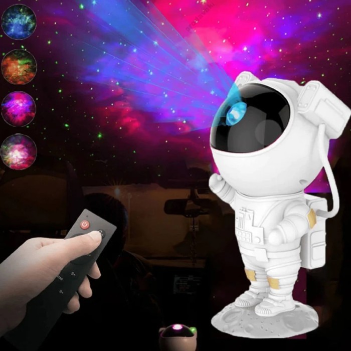 Нічний світильник-проектор XO CF1 Astronaut Star Projector Lamp White