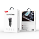 FM - трансмітер XO BCC12 Intelligent Bluetooth 3.1A Car Charged Black