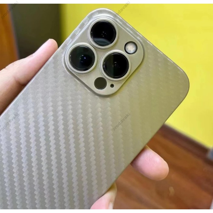 Карбоновий чохол K-Doo Air Carbon для iPhone 16 Titanium