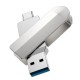 флеш Накопичувач USB HOCO UD10 Wise USB 3.0 / Type-C 128Gb флешка usb type c + flash usb type c + флешка usb