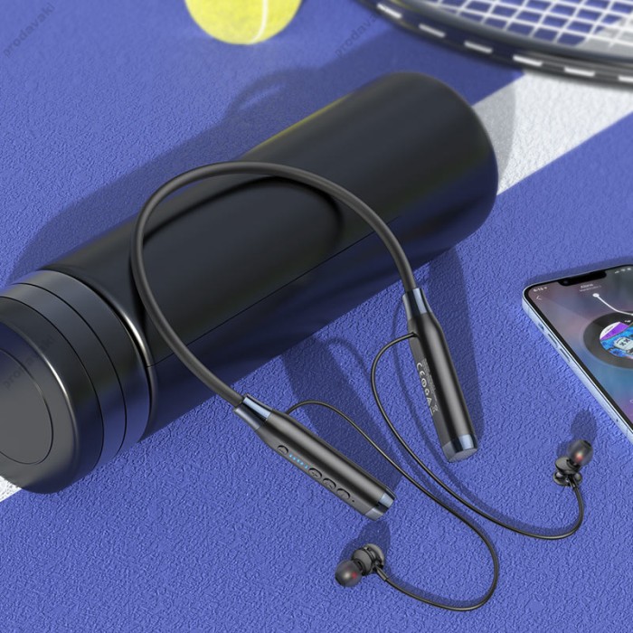 Бездротові Bluetooth навушники Hoco ES62 Pretty neck-hang BT 5.3 Black