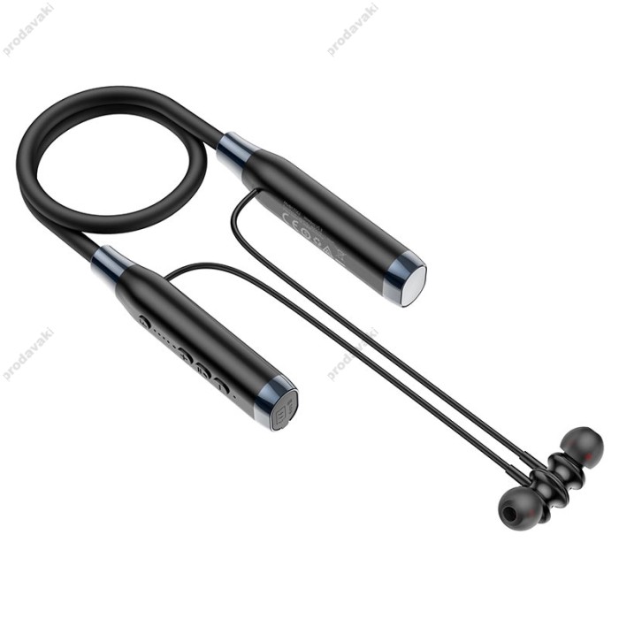 Бездротові Bluetooth навушники Hoco ES62 Pretty neck-hang BT 5.3 Black