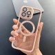 Чохол Color Clear Case Protective camera with MagSafe iPhone 12 Pro Pink