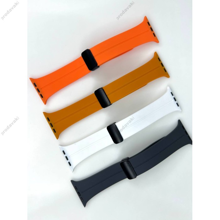 Ремінець Magnetic Silicone Strap Wrist Band для Apple Watch 42mm / 44mm / 45mm / 49mm Yan Qing