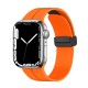 Ремінець Magnetic Silicone Strap Wrist Band для Apple Watch 38mm / 40mm / 41mm Orange