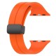 Ремінець Magnetic Silicone Strap Wrist Band для Apple Watch 38mm / 40mm / 41mm Orange