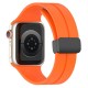 Ремінець Magnetic Silicone Strap Wrist Band для Apple Watch 38mm / 40mm / 41mm Orange
