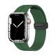 Ремінець Magnetic Silicone Strap Wrist Band для Apple Watch 42mm / 44mm / 45mm / 49mm Alfa green