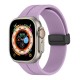 Ремінець Magnetic Silicone Strap Wrist Band для Apple Watch 42mm / 44mm / 45mm / 49mm Purple lilac