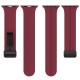 Ремінець Magnetic Silicone Strap Wrist Band для Apple Watch 38mm / 40mm / 41mm Red wine
