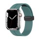 Ремінець Magnetic Silicone Strap Wrist Band для Apple Watch 38mm / 40mm / 41mm Pine green