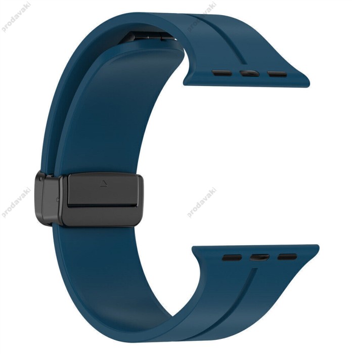 Ремінець Magnetic Silicone Strap Wrist Band для Apple Watch 42mm / 44mm / 45mm / 49mm Yan Qing