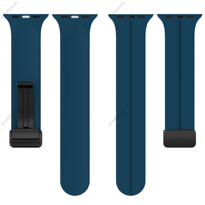Ремінець Magnetic Silicone Strap Wrist Band для Apple Watch 42mm / 44mm / 45mm / 49mm Yan Qing
