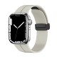 Ремінець Magnetic Silicone Strap Wrist Band для Apple Watch 42mm / 44mm / 45mm / 49mm Starlight