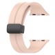 Ремінець Magnetic Silicone Strap Wrist Band для Apple Watch 38mm / 40mm / 41mm Pink sand