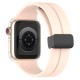 Ремінець Magnetic Silicone Strap Wrist Band для Apple Watch 38mm / 40mm / 41mm Pink sand