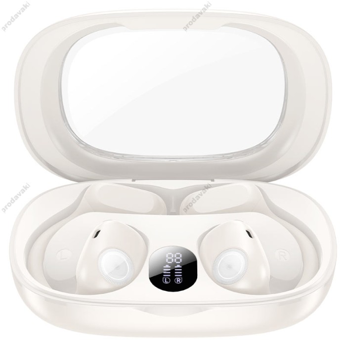 Бездротові Bluetooth навушники Hoco EA1 Spectrum true wireless headset BT 5.3 Milky White