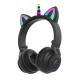 Бездротові Bluetooth навушники LED CH UNICORN STN-27 Black