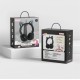 Бездротові Bluetooth навушники LED CH UNICORN STN-27 Black