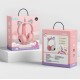 Бездротові Bluetooth навушники LED CH UNICORN STN-27 Pink