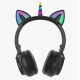 Бездротові Bluetooth навушники LED CH UNICORN STN-27 Black