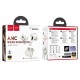 Бездротові Bluetooth навушники Hoco EQ9 Plus Duke true wireless ANC Noise Reduction BT 5.3 Milky white