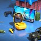 Бездротові Bluetooth навушники Hoco EW28 Magic true wireless gaming headset BT 5.3 Yellow