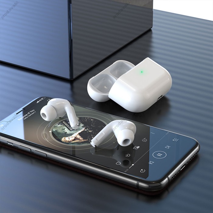 Бездротові Bluetooth навушники Hoco EW05 Plus Active noise cancelling true BT 5.0 White