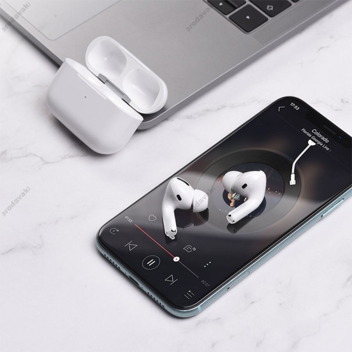 Бездротові Bluetooth навушники Hoco EW05 Plus Active noise cancelling true BT 5.0 White