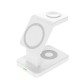 Бездротова зарядка стенд AY31 3 in 1 Fast 15W MagSafe White