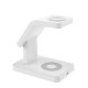 Бездротова зарядка стенд AY31 3 in 1 Fast 15W MagSafe White