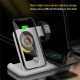 Бездротова зарядка 4 IN1 Y36 (iPhone, iWatch, AirPods,Night light) 15W FAST White