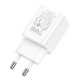 Мережевий зарядний пристрій HOCO N27 Innovative 20W White