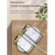 Бездротова зарядка JoyRoom 2 in 1 Make simple RJ-A26 Black