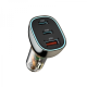Автомобільний зарядний пристрій WiWU PC700 Dual Type-C+USB PD 80W Car Charger