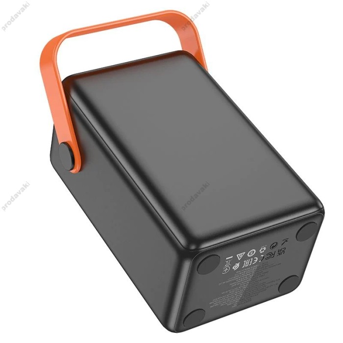 Повербанк портативний акумулятор Power bank Hoco J110A Powerful PD65W 60000 mAh Black