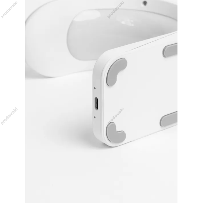 Бездротова зарядка стенд T17 3 IN 1 MagSafe RGB Light (iPhone, iWatch, AirPods) White