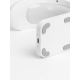 Бездротова зарядка стенд T17 3 IN 1 MagSafe RGB Light (iPhone, iWatch, AirPods) White
