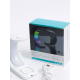 Бездротова зарядка стенд T17 3 IN 1 MagSafe RGB Light (iPhone, iWatch, AirPods) White