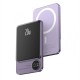 Повербанк портативний акумулятор Power bank CH Q9 MagSafe 20W 5000 mAh Purple