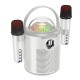 Портативная колонка Bluetooth HOCO BS59 Pearlescent BT speaker with mic 10W Cold Gray