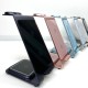 Бездротова зарядка стенд 3 in 1 Y93 Ultra-Thin Smart Pure Metal WL 15W Sierra Blue
