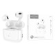 Бездротові Bluetooth навушники HOCO EW58 True wireless stereo headset BT 5.3 White