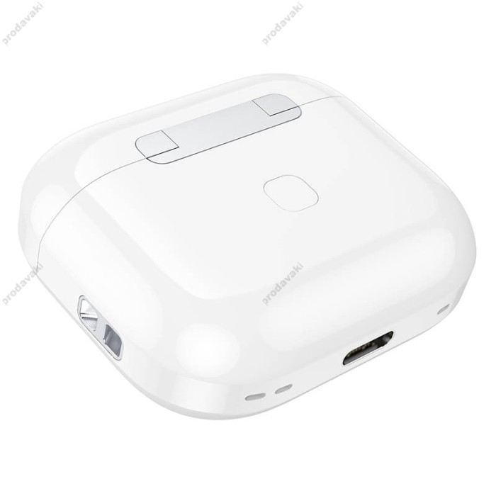 Бездротові Bluetooth навушники HOCO EW58 True wireless stereo headset BT 5.3 White
