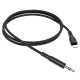 Кабель (подовжувач) AUX Hoco UPA18 Jack 3.5mm - Lightning 1m Black