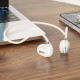 Бездротові Bluetooth навушники HOCO ES68 Music AIR conduction headset BT 5.3 White