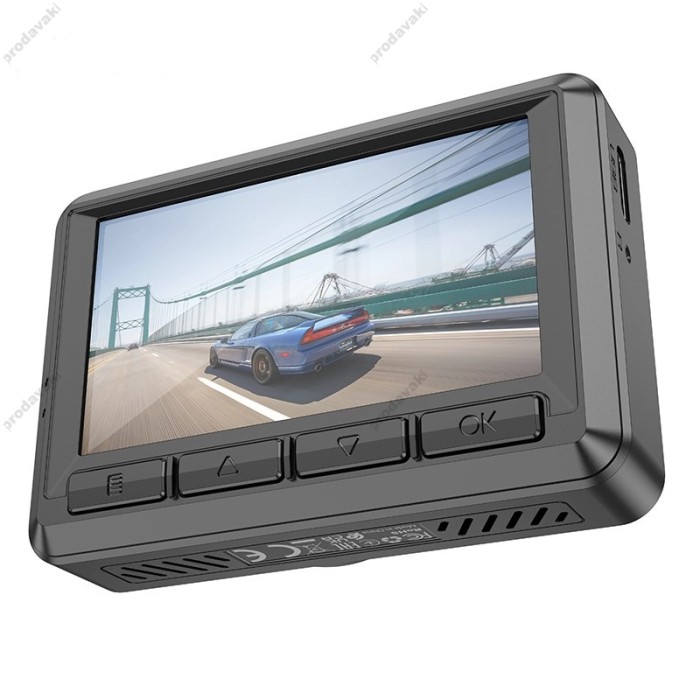 Відеореєстратор HOCO DV2 Driving recorder with display Black