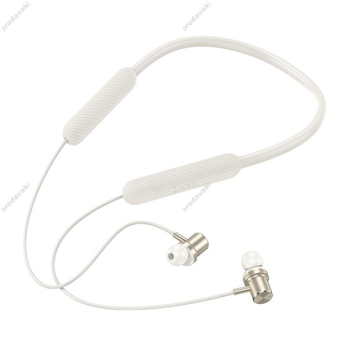 Бездротові Bluetooth навушники HOCO ES70 Armour neck-mounted earphones BT 5.3 Beige