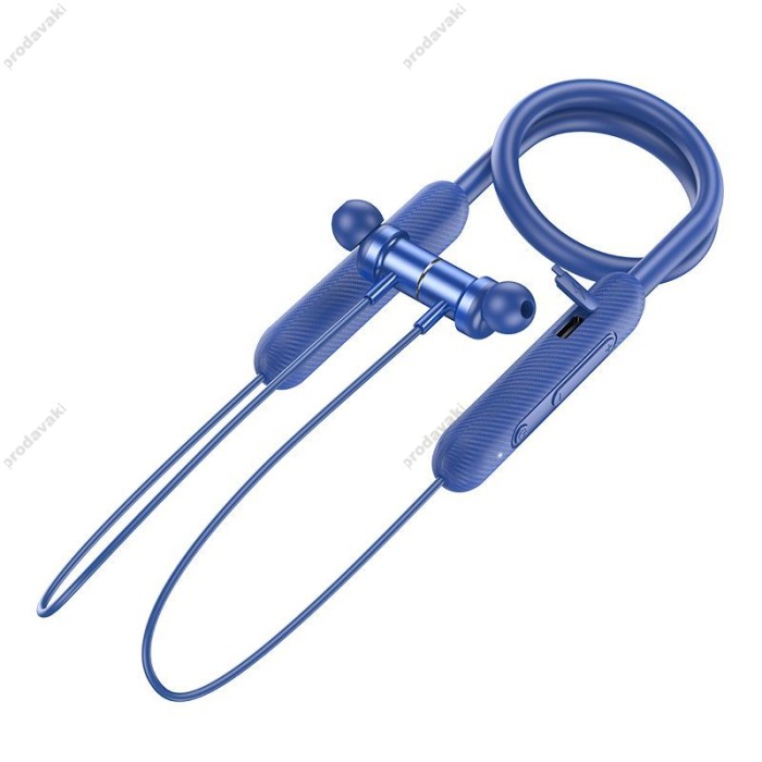 Бездротові Bluetooth навушники HOCO ES70 Armour neck-mounted earphones BT 5.3 Blue